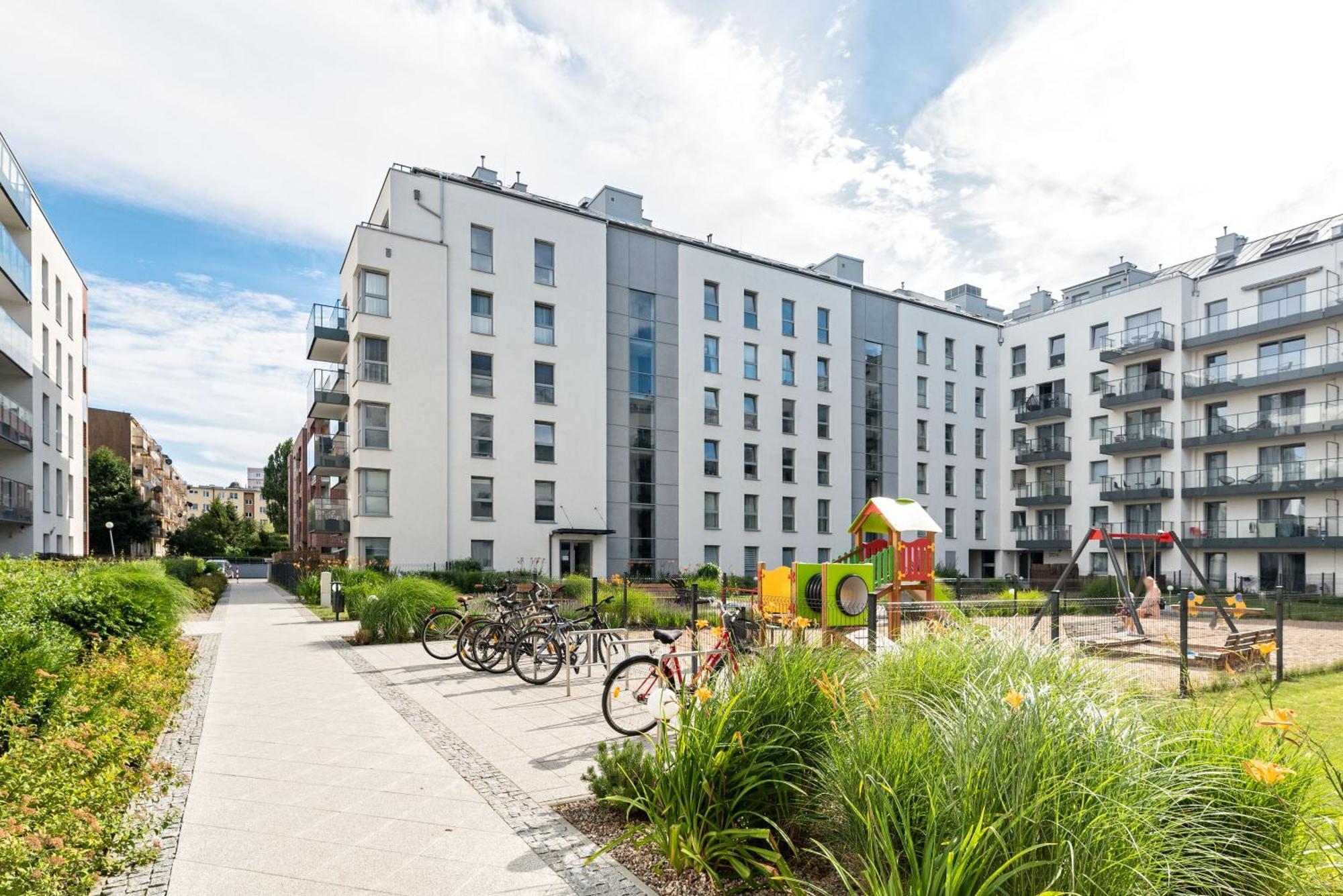 Amber Q4Apartments Gdańsk Eksteriør billede