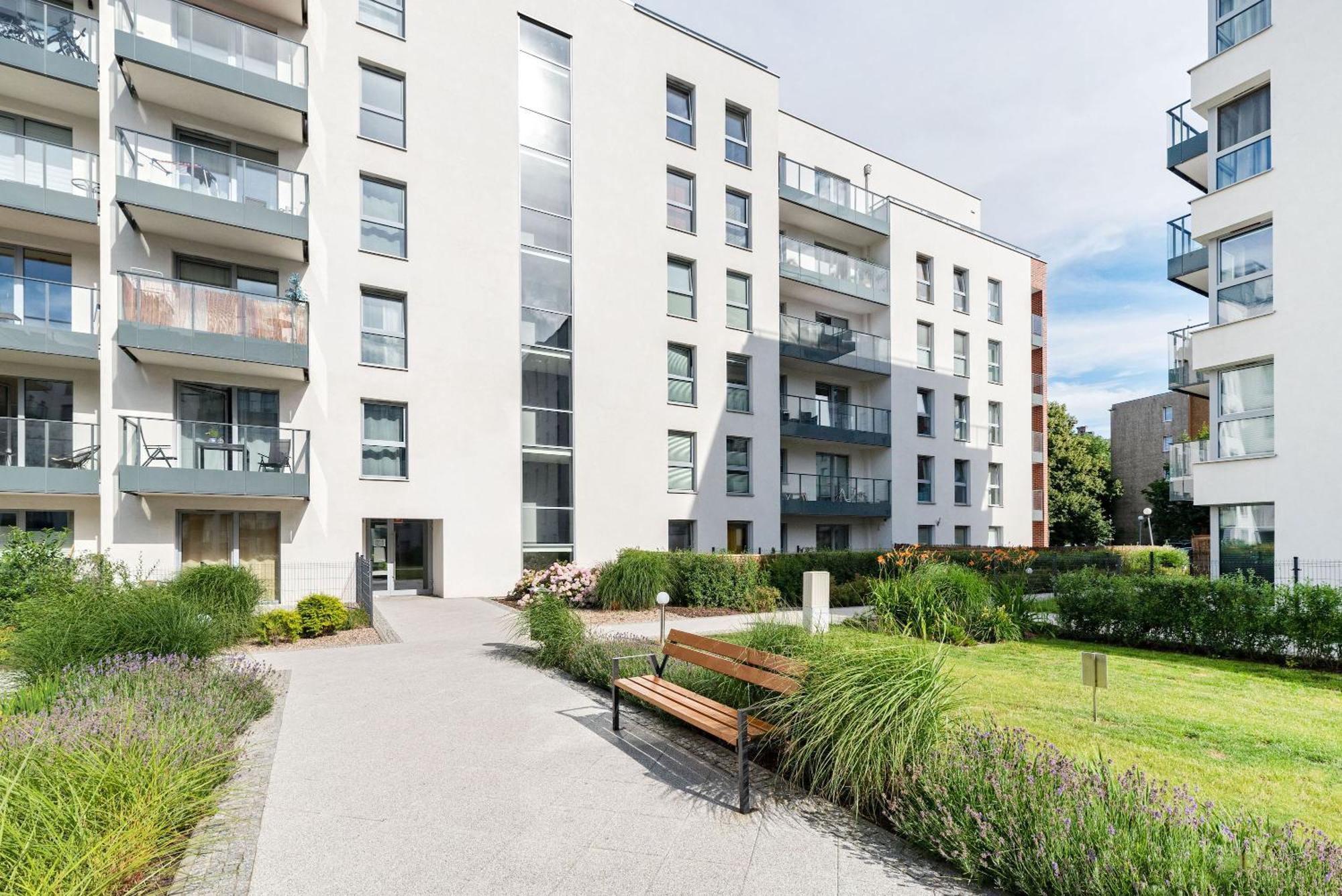 Amber Q4Apartments Gdańsk Eksteriør billede